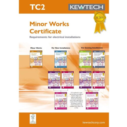 Minor Works Certs 40 pages