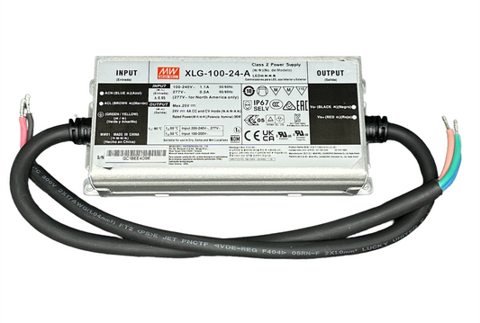 100W CONSTANT VOLTGE IP67 24V LED DRIVER (MEANWELL 5 YEAR)