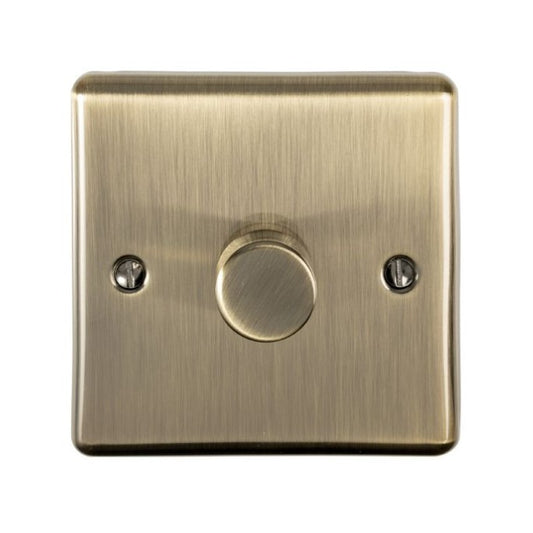 Antique Brass 1 Gang 440W LED Dimmer Switch - EN1DLEDABB