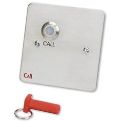 C-TEC NC802DEM/SS Stainless steel call point, magnetic reset, no remote socket