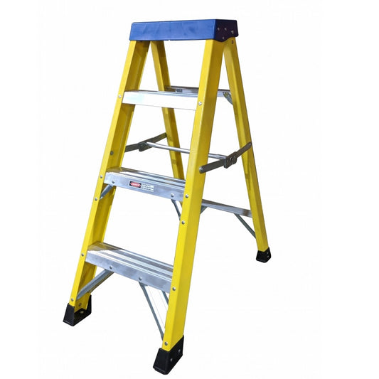 4 Tread Fibreglass Step Ladder - FLS4
