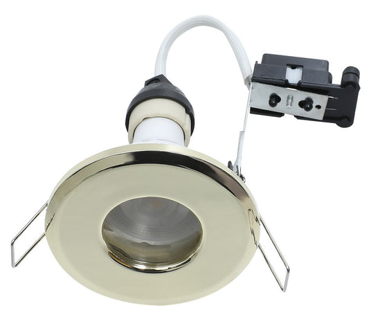 Hoop Plus Downlight Die Cast GU10 IP65 Brass