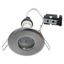 Hoop Plus Downlight Die Cast GU10 IP65 Satin Chrome