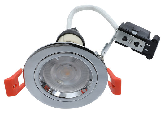 Hoop Plus Downlight Die Cast GU10 Fixed Chrome