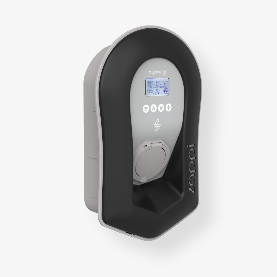 eco-smart EV charge point 7kW Untethered Black