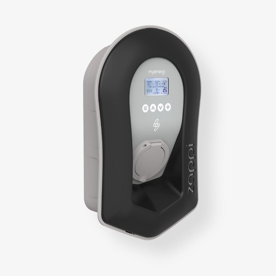 eco-smart EV charge point 22kW 3ph Untethered Black