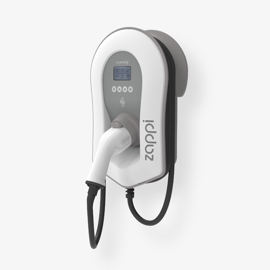 eco-smart EV charge point 7kW Type 2 Tethered White