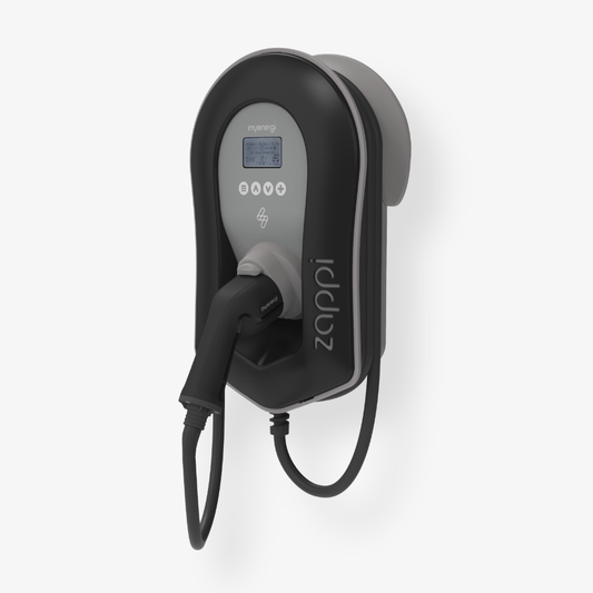 eco-smart EV charge point 7kW Type 2 Tethered Black