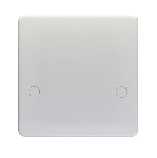 White Plastic 45A Flex Outlet Plate - PL8245